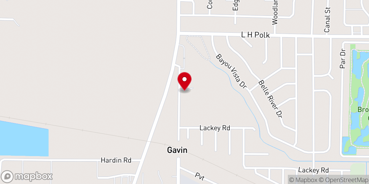 Map showing location of Victory Church