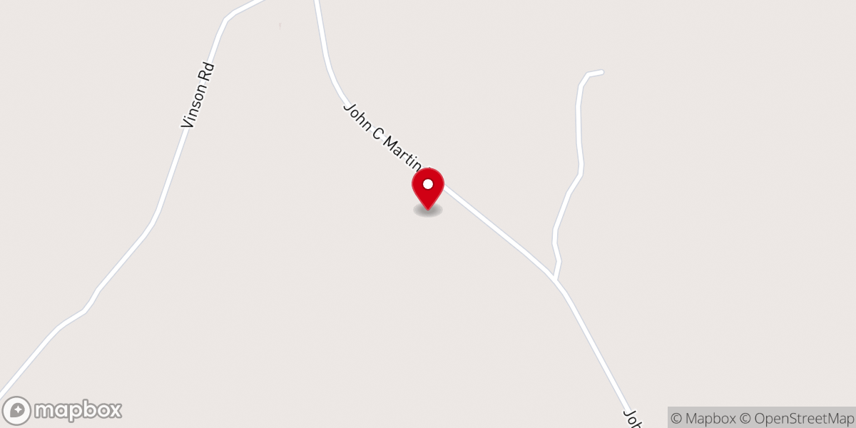 Map showing location of Mount Zion Church