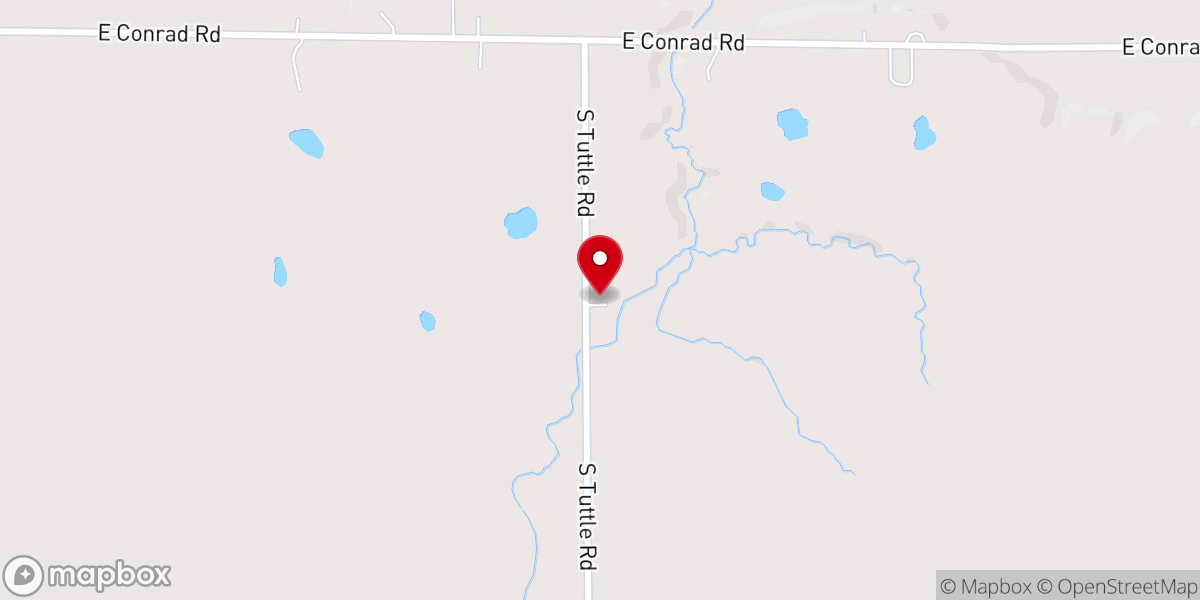 Map showing location of Old German Baptist Brethren Church