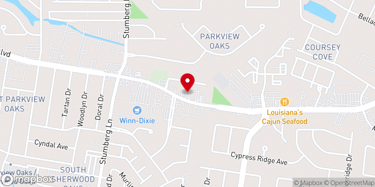 Map showing location of St Matthew the Apostle Orthodox Church