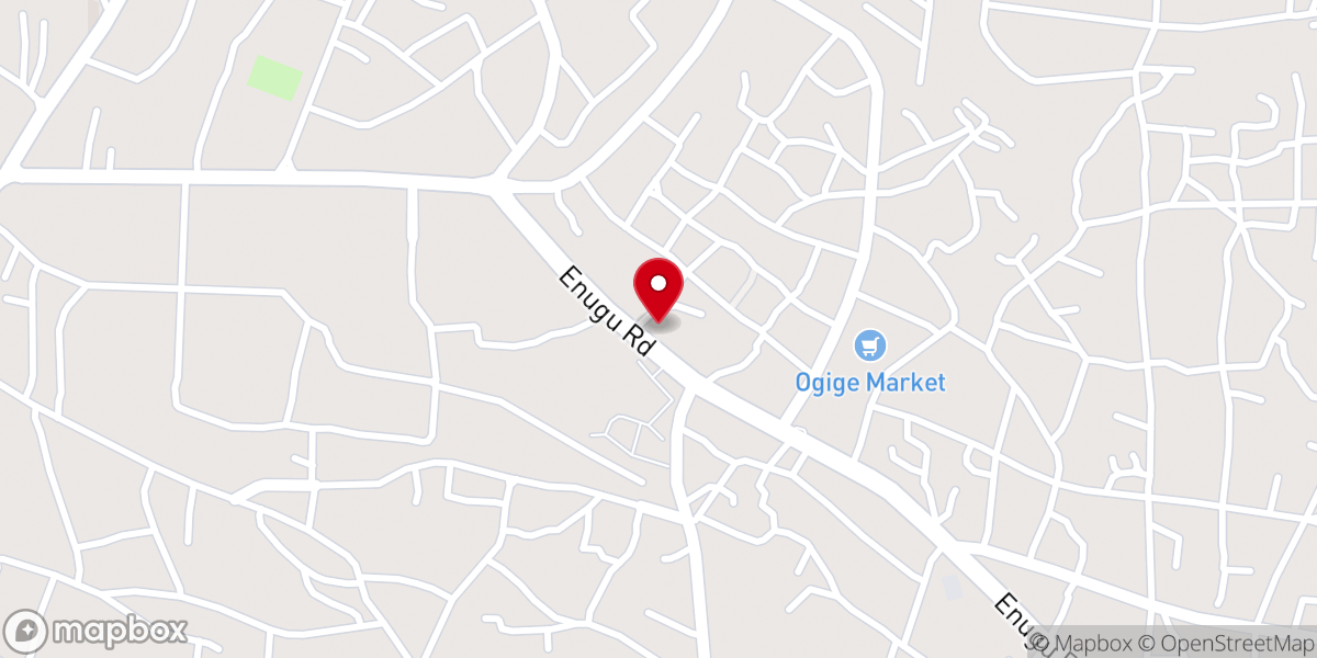 Map showing location of Church of Transfiguration Anglican Church