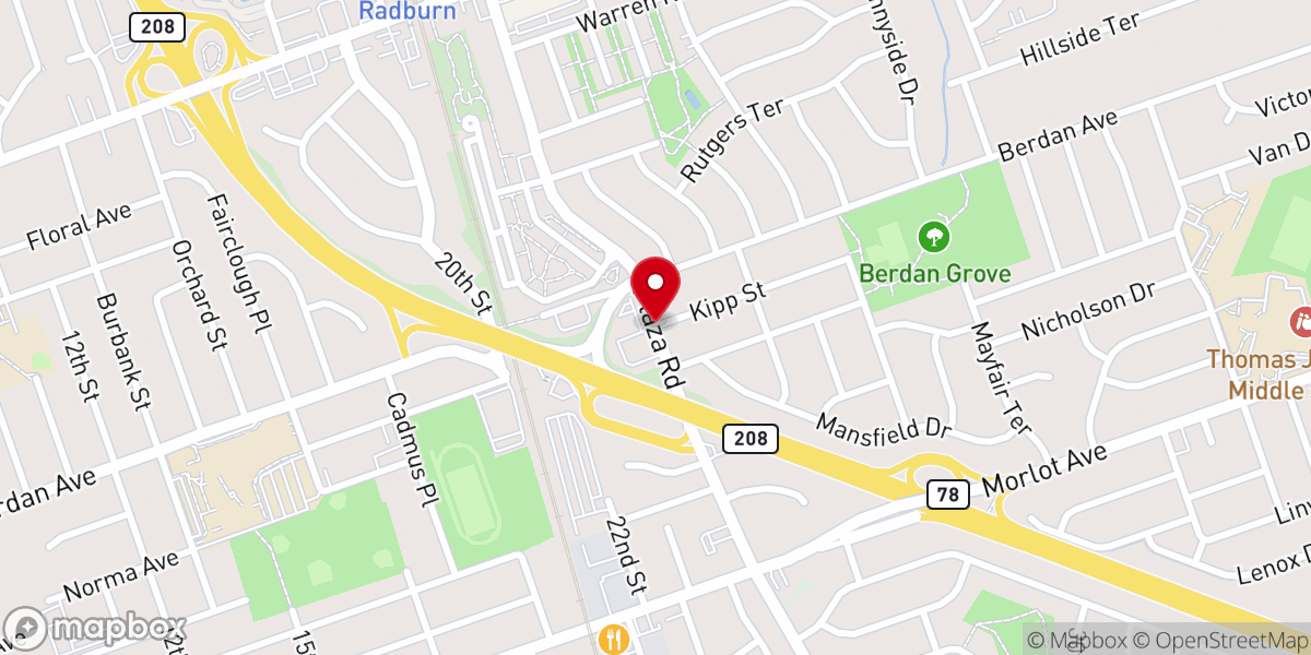 Map showing location of Shomrei Torah the Orthodox Congregation of Fair Lawn