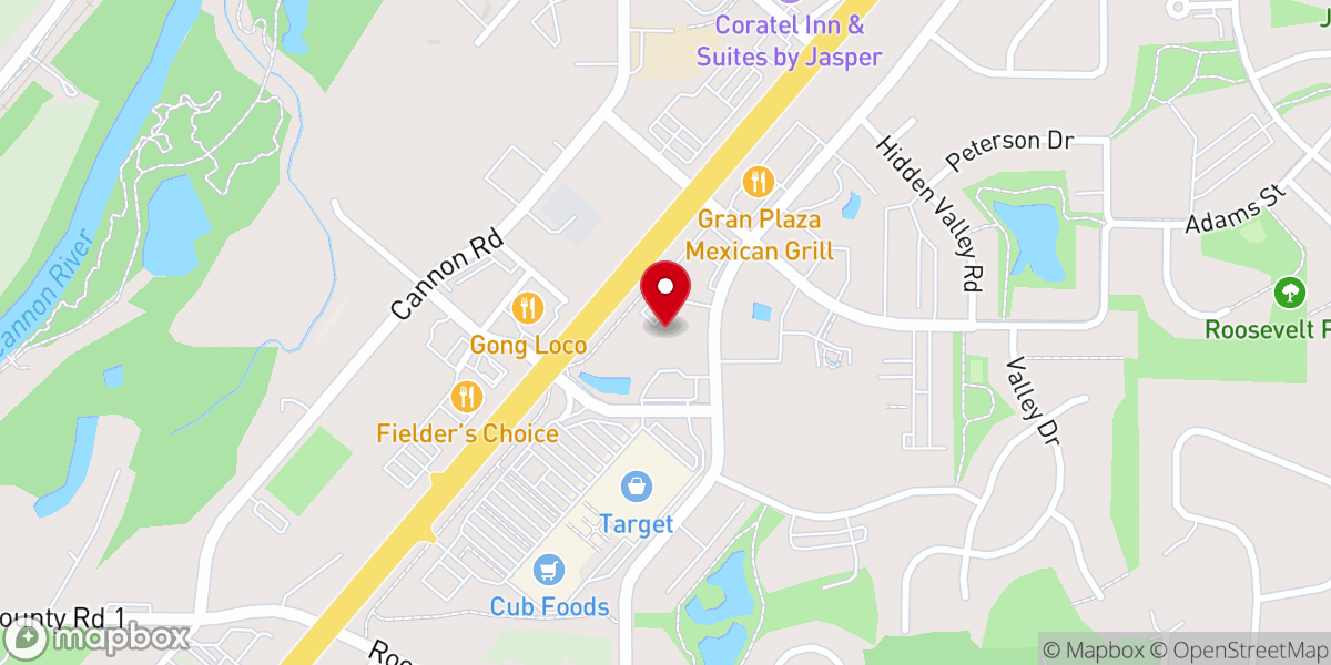 Map showing location of Life21 Church