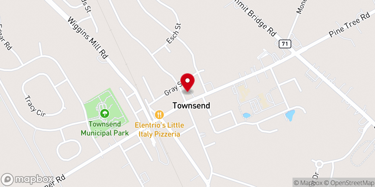 Map showing location of Immanuel United Methodist Church