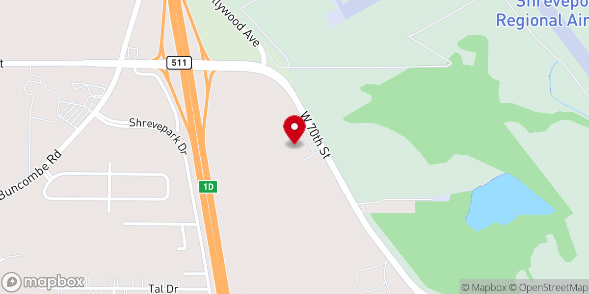 Map showing location of Word of Life Church