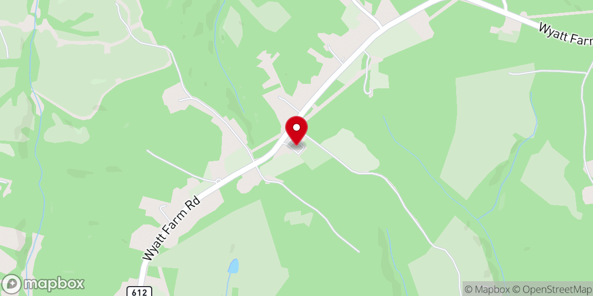 Map showing location of Sharon Grove Baptist Church