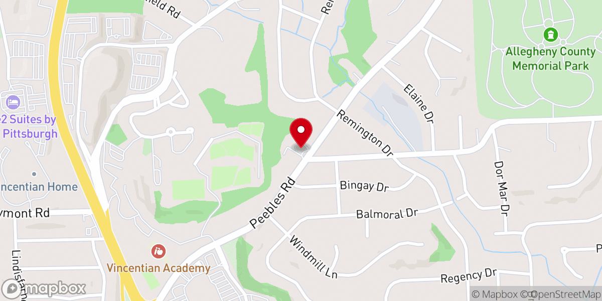 Map showing location of Expressions of Love Ministries