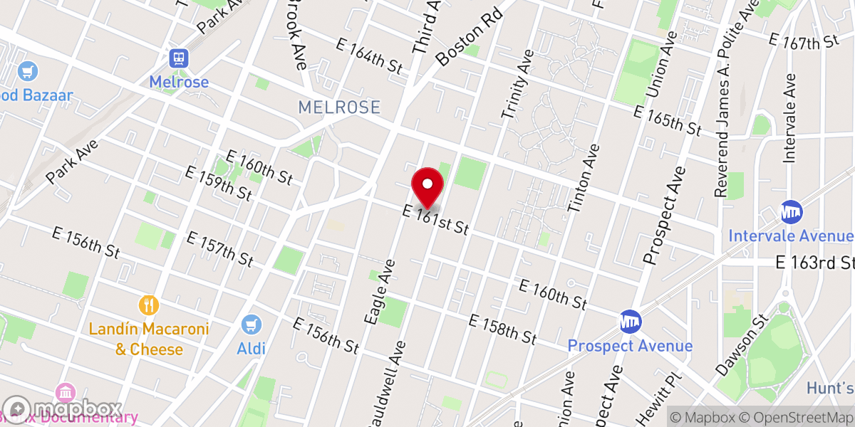 Map showing location of The Temple Of Fire Miracle Church Int'l