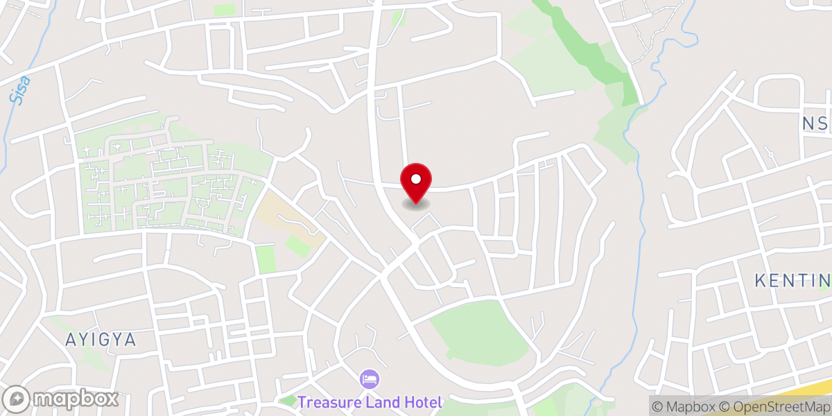 Map showing location of Calvary Charismatic Centre (Headquarters)