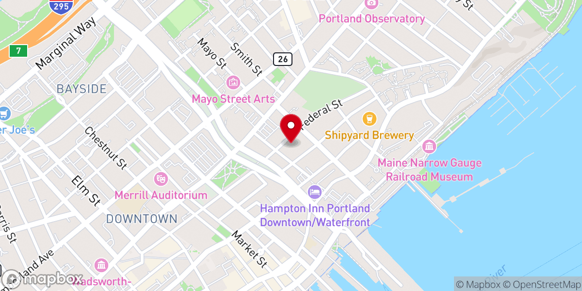 Map showing location of St. Peter Parish