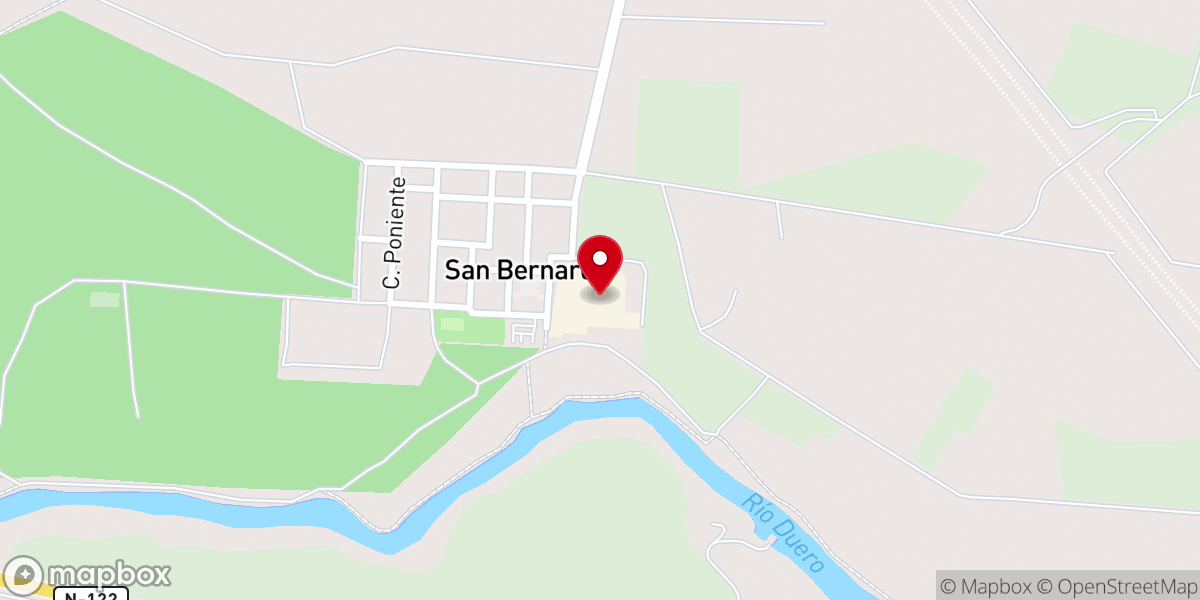 Map showing location of Monasterio de Santa María de Valbuena | Fundación de las Edades del Hombre