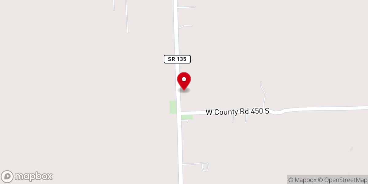 Map showing location of Trinity Lutheran Church