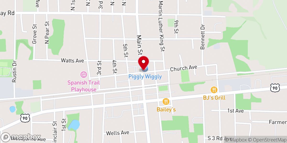 Map showing location of Hellfighters Ministries of Chipley Inc