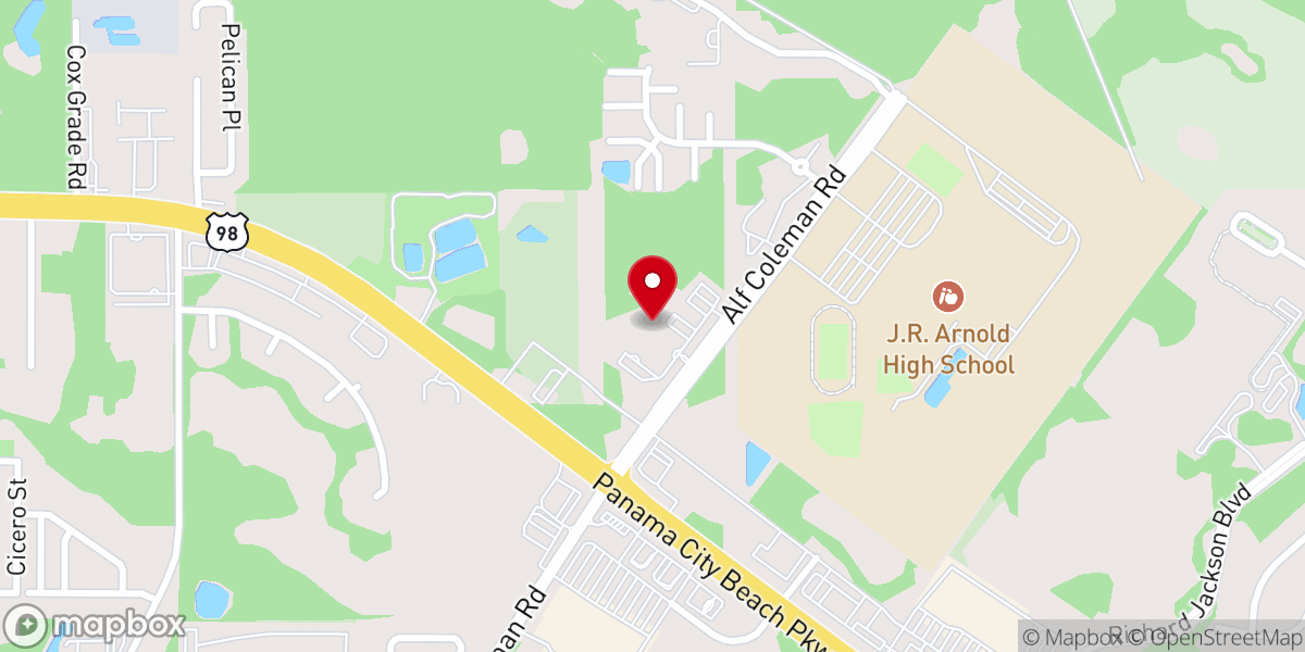 Map showing location of We Care