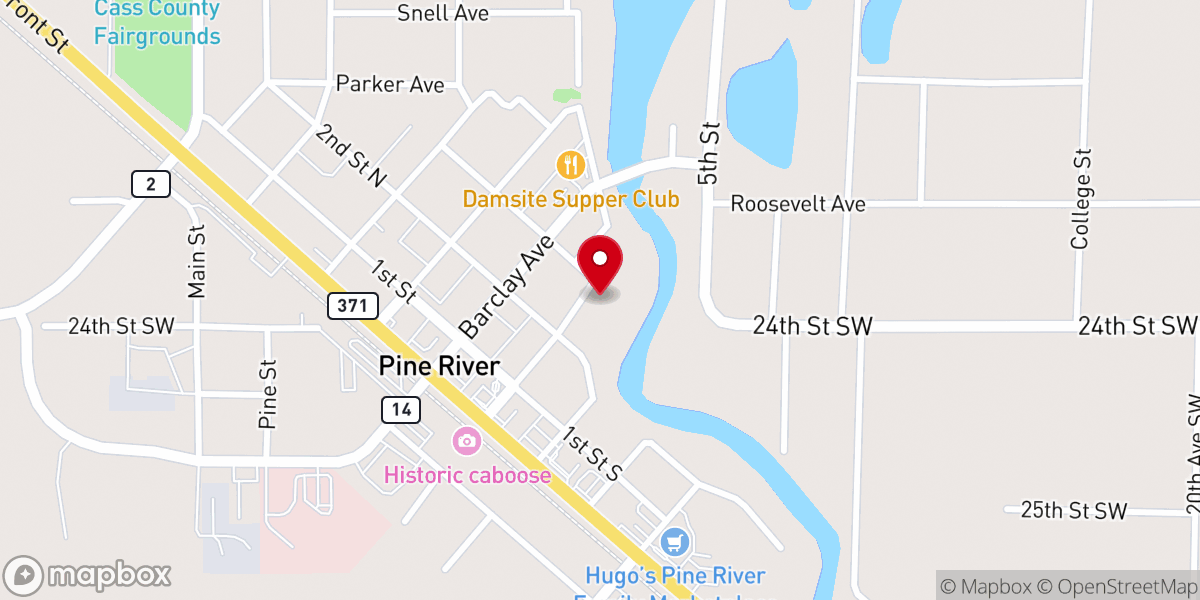 Map showing location of PrintPlus