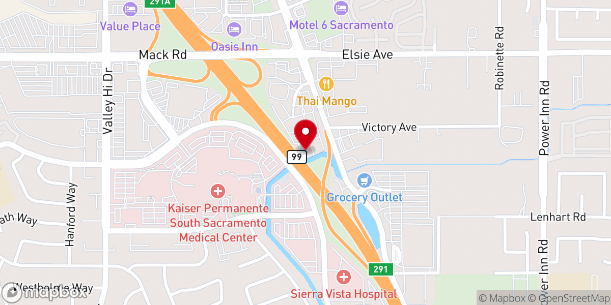 Map showing location of Journey Christian Fellowship