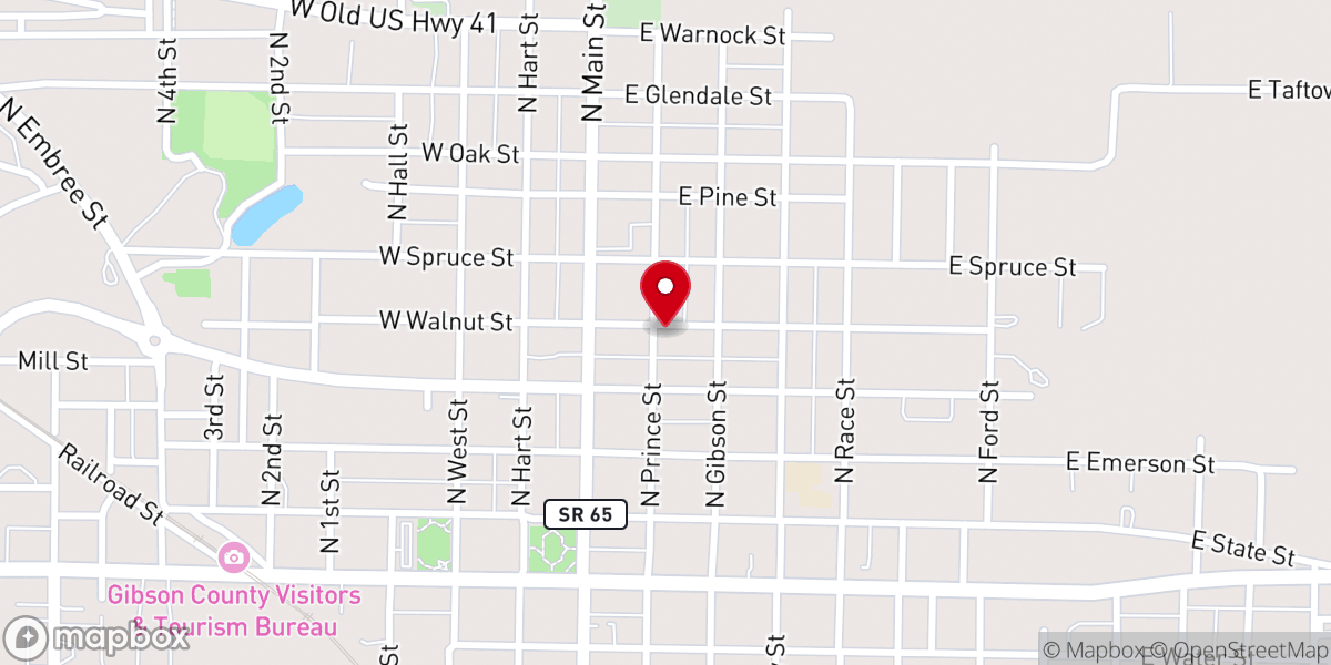 Map showing location of Beacon of Hope Apostolic Church
