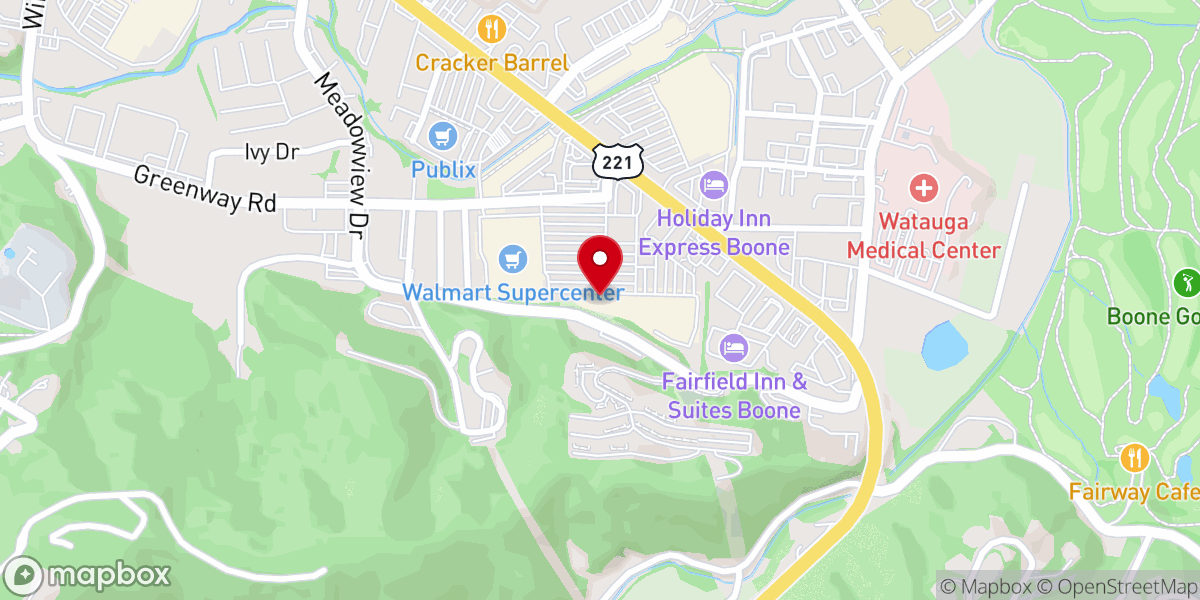 Map showing location of Sending Shoppe Inc