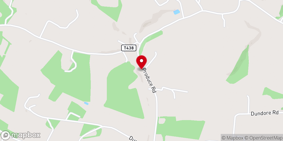 Map showing location of Verdilla Mennonite Church