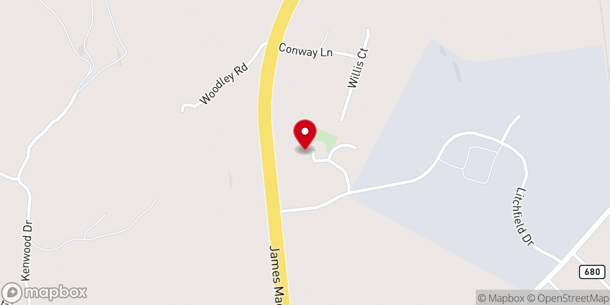 Map showing location of Saint Isidore the Farmer Catholic Church