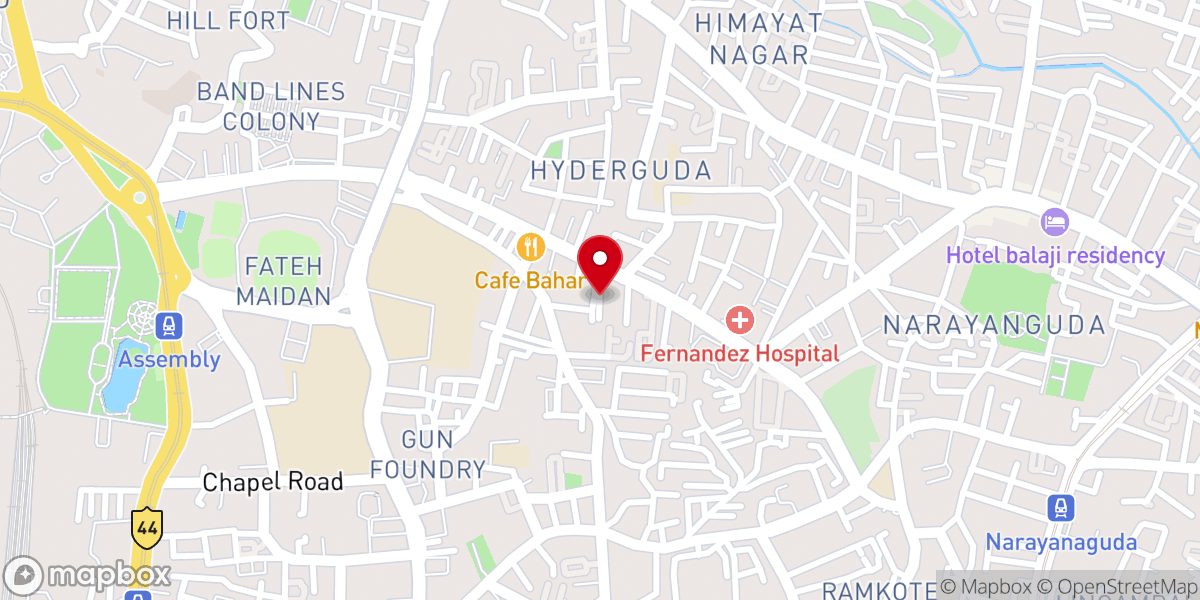 Map showing location of THE INDIA PENTECOSTAL CHURCH OF GOD