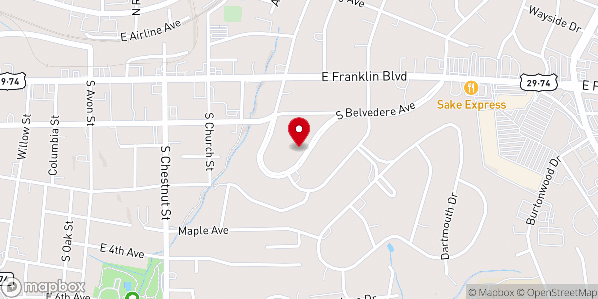 Map showing location of Our Lady of Loreto Convent