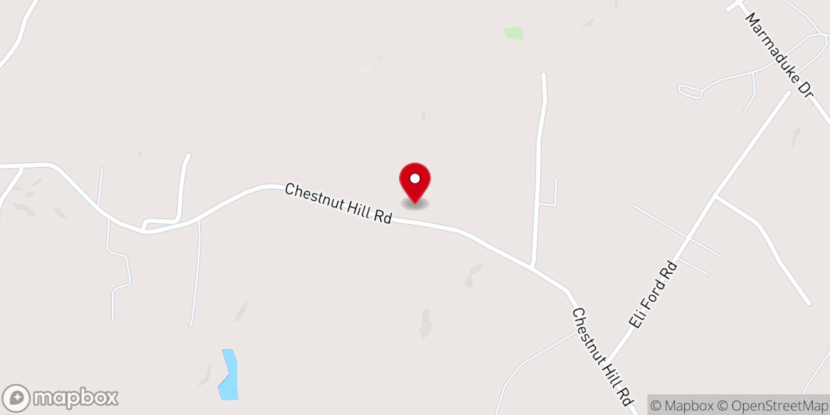 Map showing location of Zion Assembly Church of God - Crossville TN