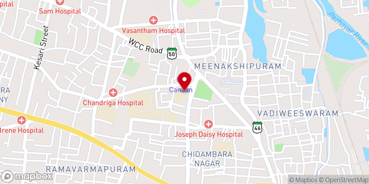Map showing location of The Sacred Heart Of Jesus Church