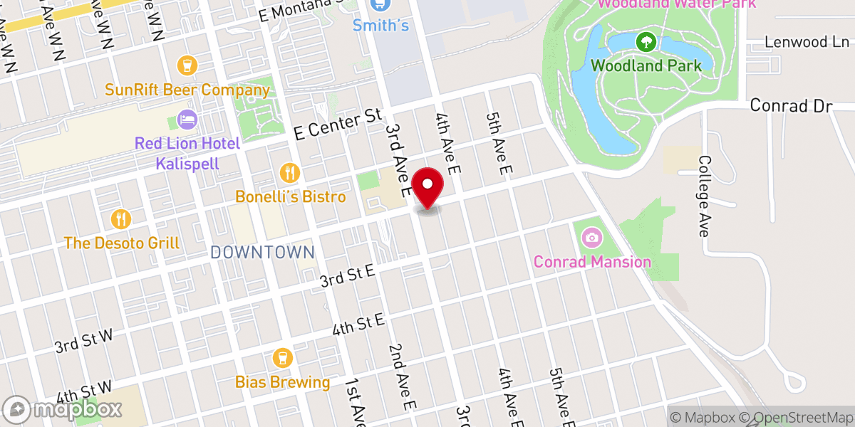 Map showing location of Christ Church Episcopal