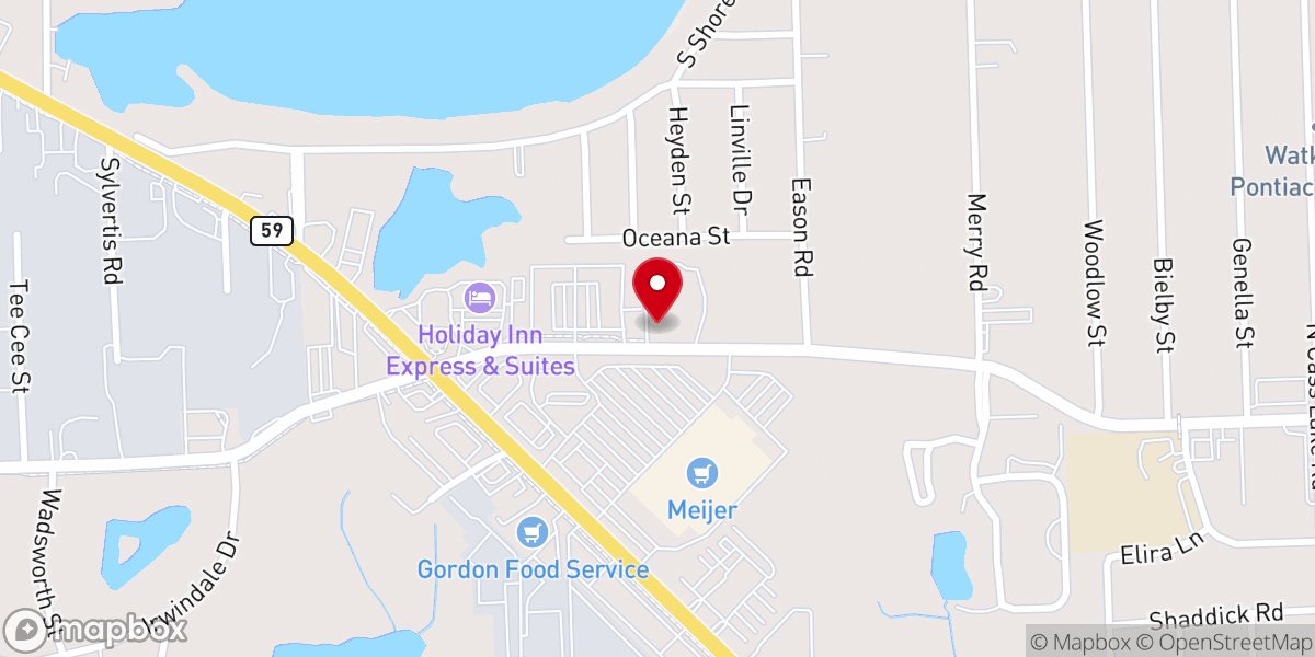 Map showing location of Master's Mission Ministries