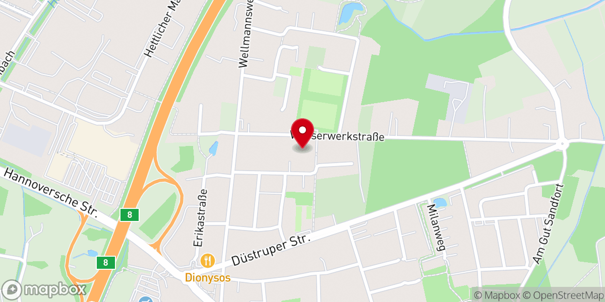 Map showing location of Rumänisch-Orthodoxe Kirche Osnabrück - „Heilige Theodosie von Brazi“
