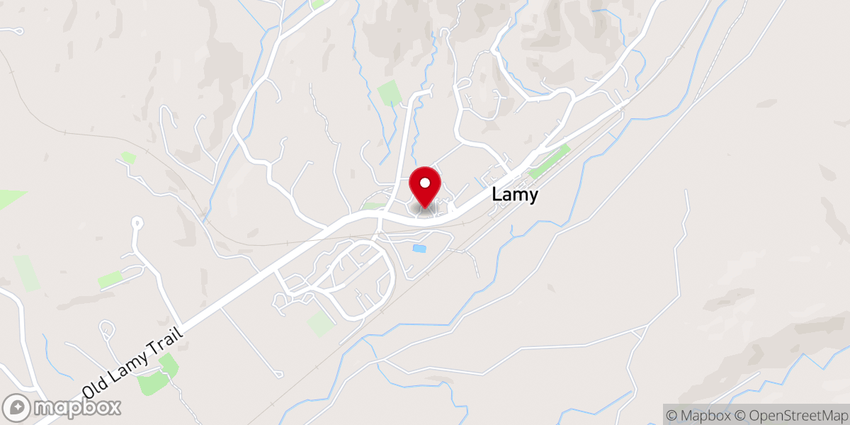 Map showing location of Our Lady of Light Community Center