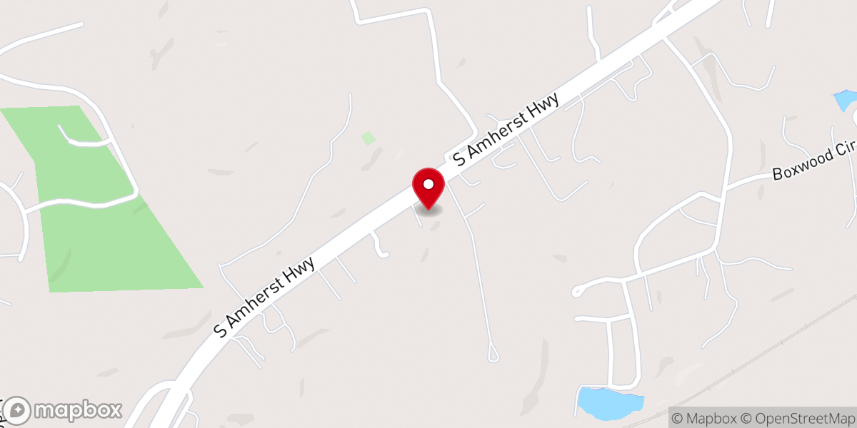 Map showing location of New Jerusalem Baptist Church