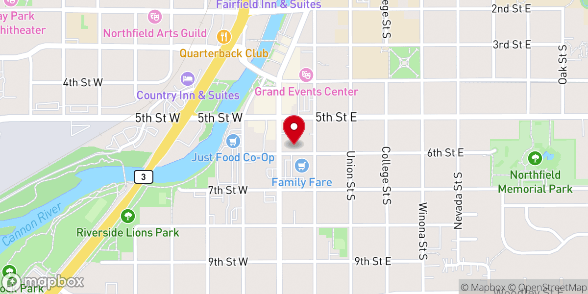 Map showing location of Imminent Brewing