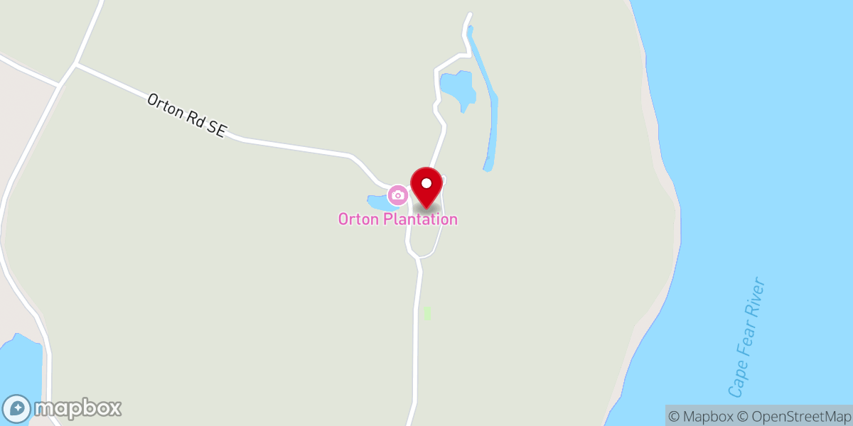 Map showing location of Orton Church