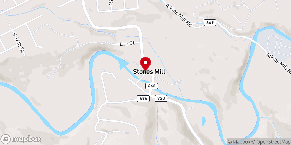 Map showing location of Truss Bridge Park