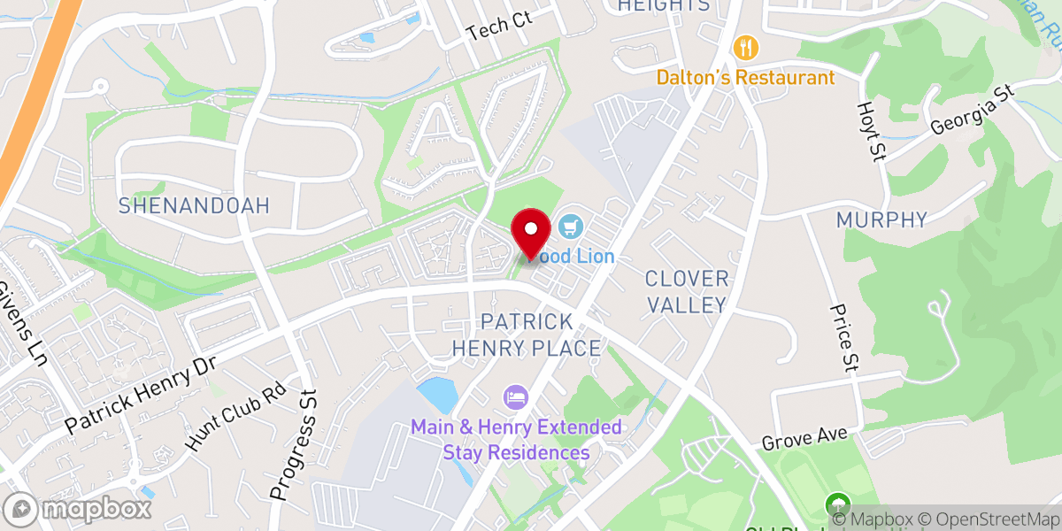 Map showing location of Ascent Church