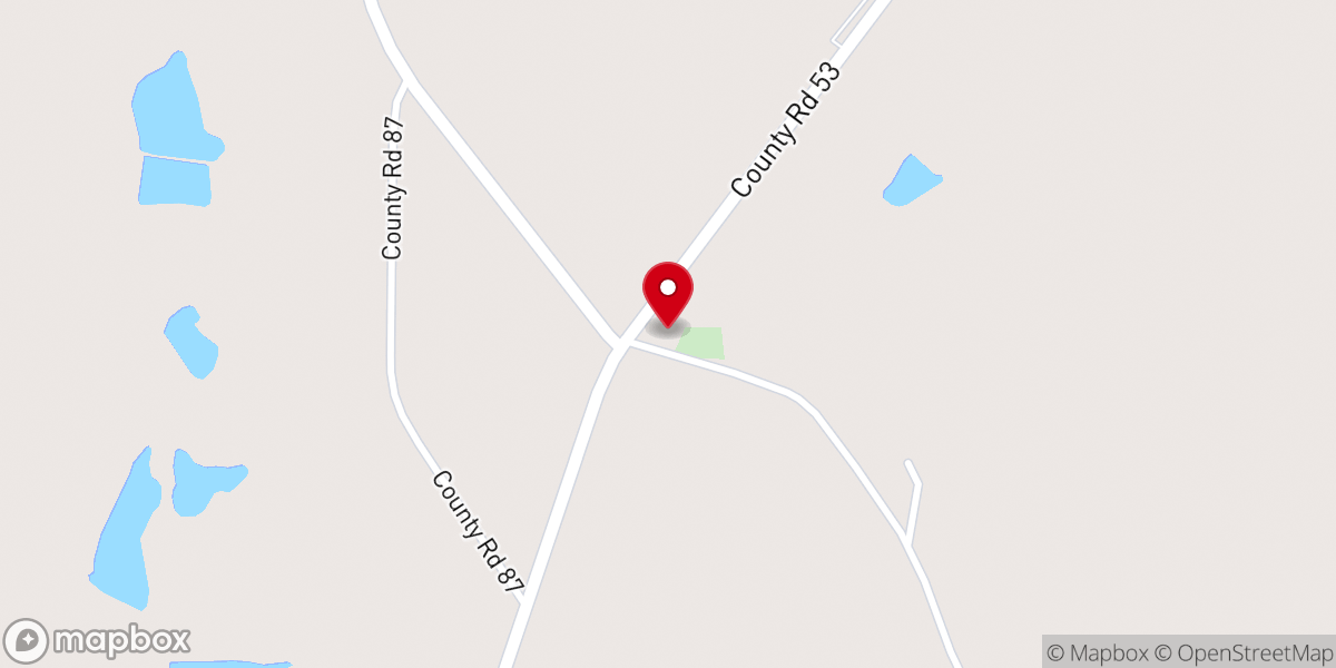 Map showing location of Armstrong Methodist Church