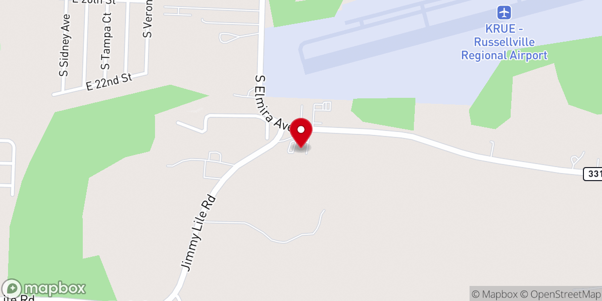 Map showing location of Gateway PCG Church