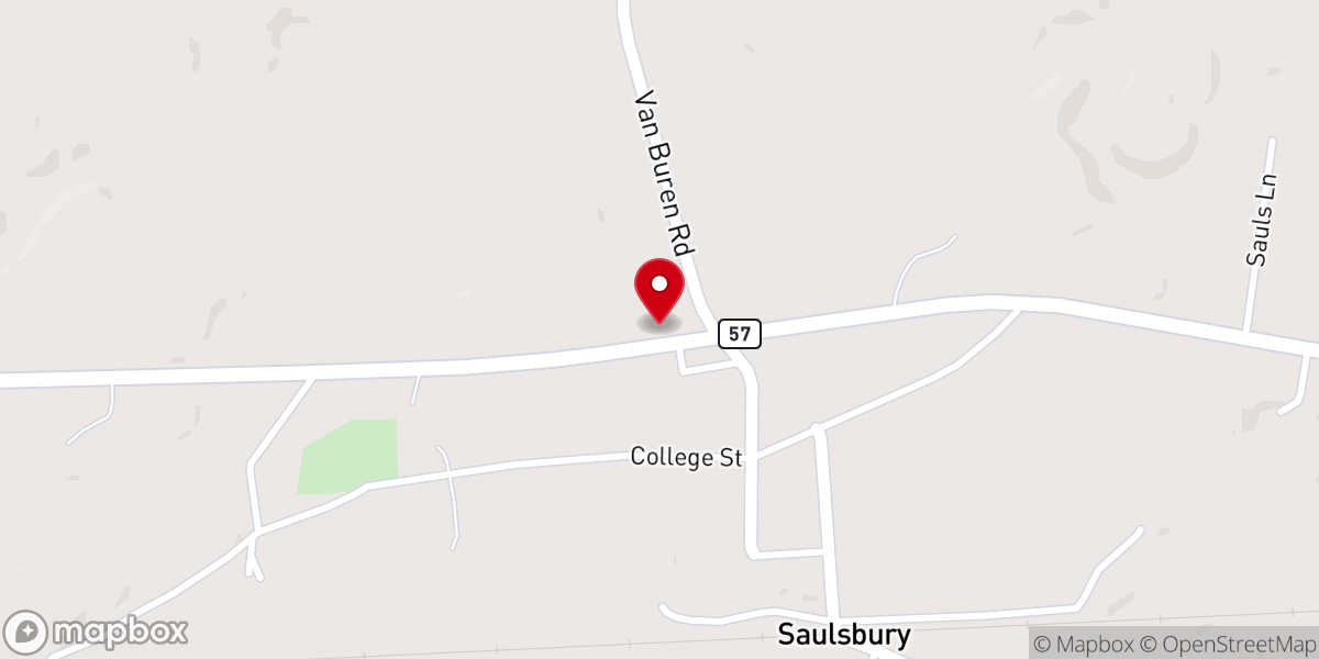 Map showing location of New Vision Ministries