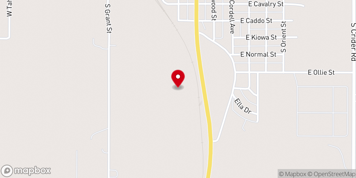Map showing location of Grace Family Fellowship