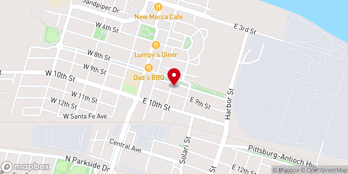 Map showing location of Mt Zion Church