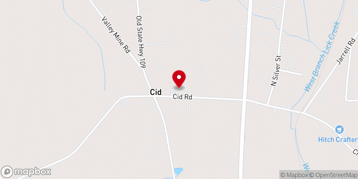 Map showing location of CID Community Church