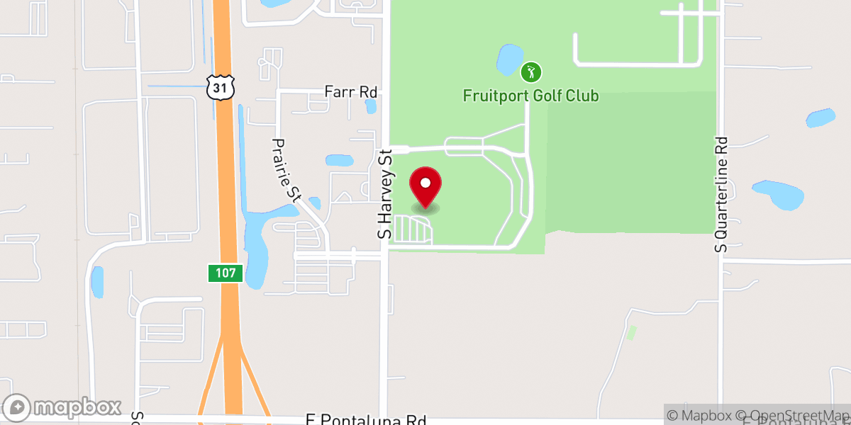 Map showing location of Genesis Church