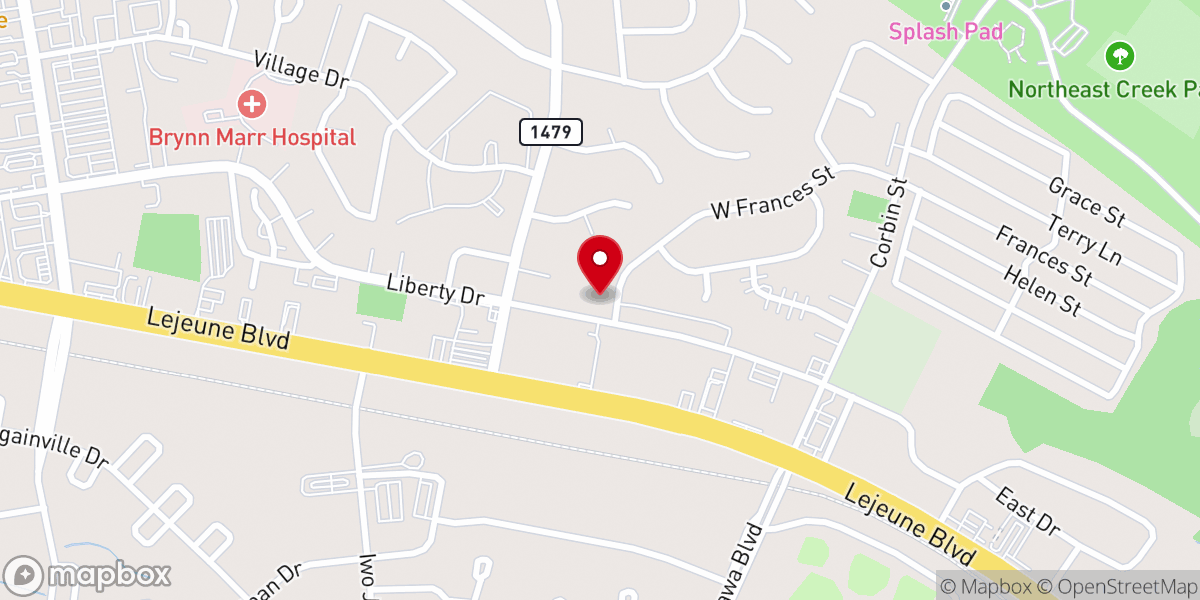 Map showing location of Iglesia Manantial de Esperanza C.I.C.