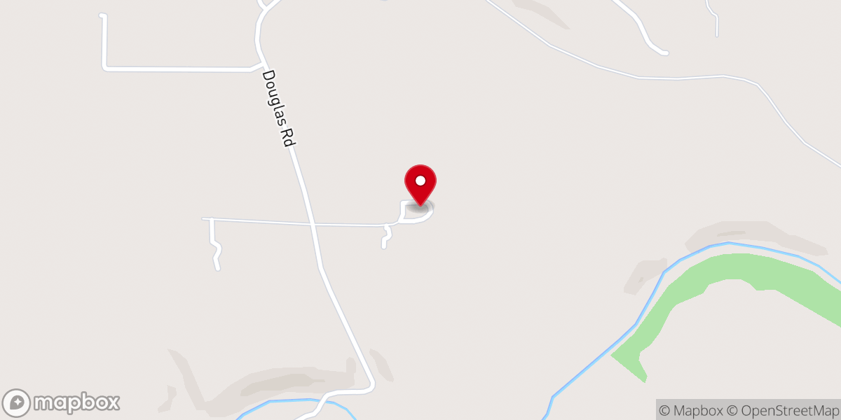 Map showing location of Oakhill Christian Church