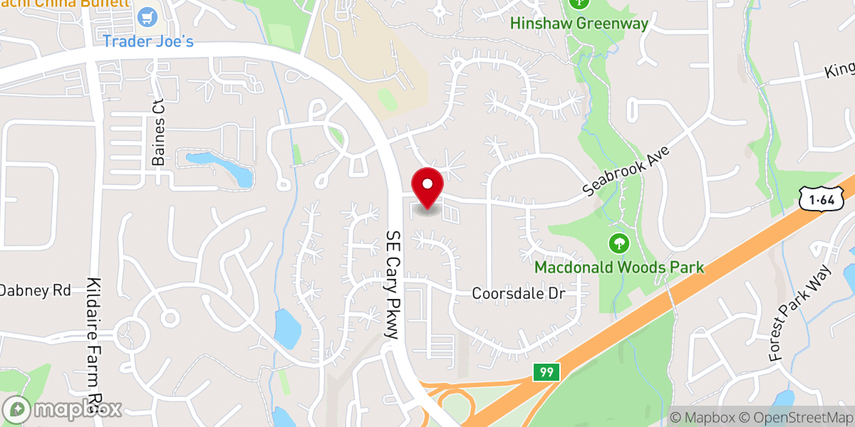 Map showing location of The Church of Jesus Christ of Latter-day Saints