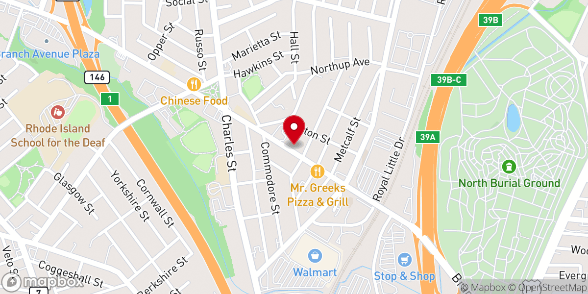 Map showing location of St Agnes Rectory