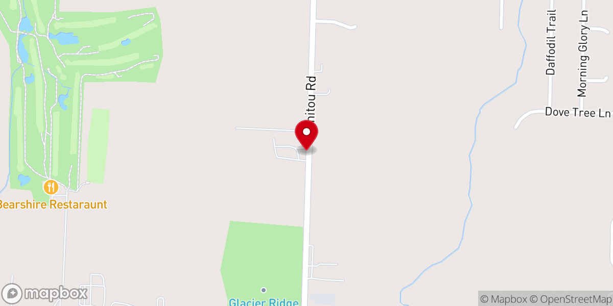 Map showing location of Victory Community Church