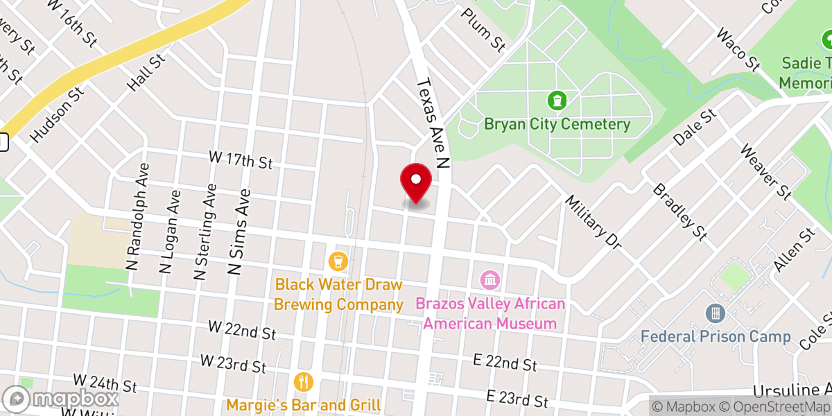 Map showing location of Lee Chapel Church